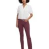 NYDJ Marilyn Straight in Dark Cherry | Jeans 2 NYDJ Marilyn Straight in Dark Cherry | Jeans -Womens Out Fit Deals 612M9n4cMgL. AC SR736920