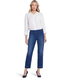 NYDJ Bailey Relaxed Straight Ankle Pull-On | Jeans