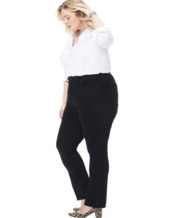 NYDJ Marilyn Straight in Black | Jeans -Womens Out Fit Deals 6151 ZRqkS. AC SR736920