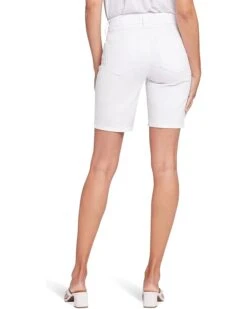 NYDJ Petite Ella Shorts with Sideseam Slits in Optic White -Womens Out Fit Deals 61AGl9IAb9L. AC SR736920