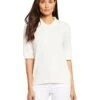 NYDJ Elbow Slv Polo Sweater | Sweaters -Womens Out Fit Deals 61BIbep08RL. AC SR736920