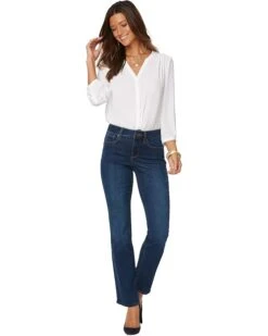 NYDJ Petite Marilyn Straight in Quinn | Jeans