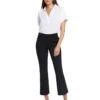 NYDJ Pull On Flare Ankle Trouser in Black | Pants 2 NYDJ Pull On Flare Ankle Trouser in Black | Pants -Womens Out Fit Deals 61Sy27HQzL. AC SR736920