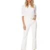 NYDJ Petite Slim Bootcut Ankle w/ Fray Hems in Optic White | Jeans -Womens Out Fit Deals 61TMJLVMLIL. AC SR736920