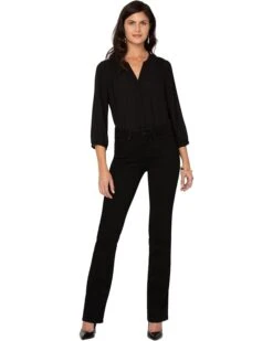 NYDJ Barbara Bootcut in Black | Jeans