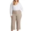 NYDJ Plus Wide Leg Cropped Cargo | Pants 1 NYDJ Plus Wide Leg Cropped Cargo | Pants -Womens Out Fit Deals 61VJPWsHptL. AC SR736920