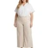 NYDJ Plus Size High-Rise Mona Wide Leg in Feather | Pants -Womens Out Fit Deals 61XJrTDX NL. AC SR736920