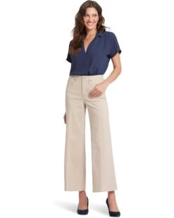 NYDJ Mia Palazzo in Feather | Jeans