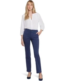NYDJ Petite Marilyn Straight in Starless Sky | Pants
