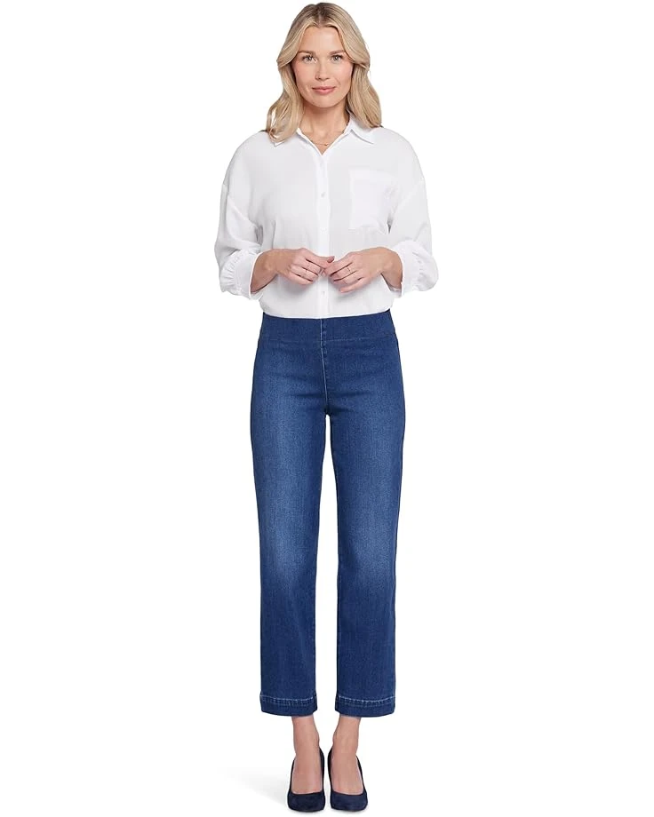 NYDJ Bailey Relaxed Straight Ankle Pull-On Jeans 3 NYDJ Bailey Relaxed Straight Ankle Pull-On Jeans
