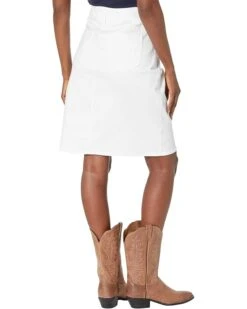 NYDJ High-Rise Skirt Hollywood Waistband in Optic White | Skirts -Womens Out Fit Deals 61l6DPTKVjL. AC SR736920