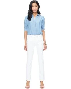 NYDJ Sheri Slim in Optic White | Jeans