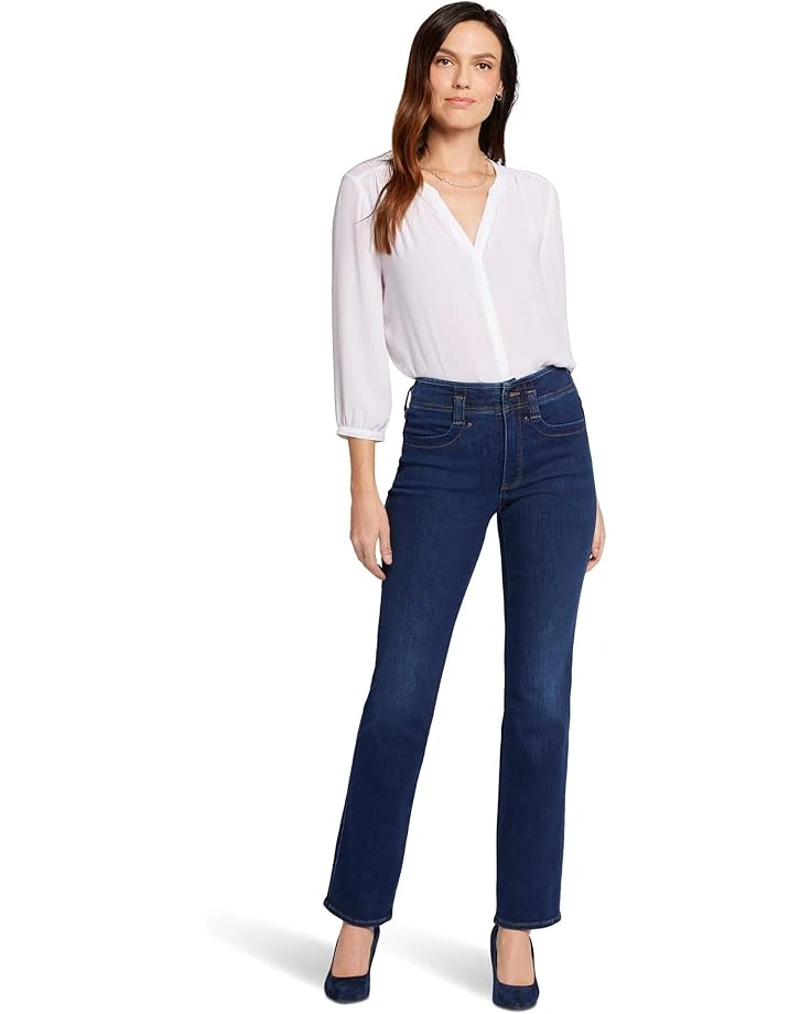 NYDJ High-Rise Marilyn Straight Hollywood Waistband in Palace | Jeans 3 NYDJ High-Rise Marilyn Straight Hollywood Waistband in Palace | Jeans