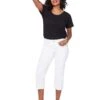 NYDJ Marilyn Crop Cuff Jeans in Optic White -Womens Out Fit Deals 710kuKKCrNL. AC SR736920