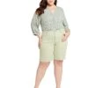 NYDJ Plus Size Boyfriend Shorts Frayed Hems in Beginning -Womens Out Fit Deals 715BVDRjiL. AC SR736920