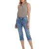 NYDJ Marilyn Straight Crop Jeans in Majorca Bay -Womens Out Fit Deals 716zXTkrRLL. AC SR736920