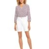 NYDJ Ella Shorts with Sideseam Slits in Optic White -Womens Out Fit Deals 71FTPYhcdnL. AC SR736920