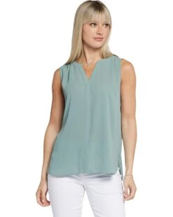 NYDJ Sleeveless Pintuck Blouse | Shirts & Tops -Womens Out Fit Deals 71RoPeGC9L. AC SR736920