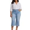 NYDJ Plus Brigitte Wide Leg Capri Jeans Corfu -Womens Out Fit Deals 71p3eG3ImhL. AC SR736920