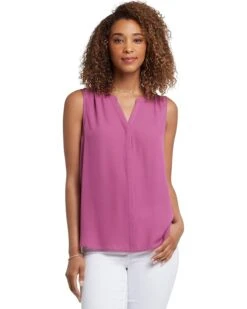 NYDJ Sleeveless Pintuck Blouse | Shirts & Tops -Womens Out Fit Deals 71pt8wQCWOL. AC SR736920