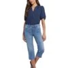 NYDJ Marilyn Crop With Double-Button Jeans in Barcelona Breeze -Womens Out Fit Deals 71sJHAPkkL. AC SR736920