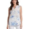 NYDJ Sleeveless Pintuck Blouse | Shirts & Tops -Womens Out Fit Deals 71tlDyW21YL. AC SR736920