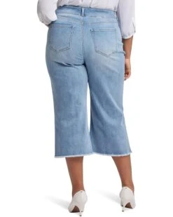 NYDJ Plus Brigitte Wide Leg Capri Jeans Corfu -Womens Out Fit Deals 81UUXvxdMGL. AC SR736920