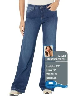 NYDJ Teresa Wide Leg in Crockett | Jeans -Womens Out Fit Deals 81XTvOJAyqL. AC SR736920