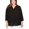 NYDJ Plus Size Pintuck Blouse | Shirts & Tops -Womens Out Fit Deals 81Y NhohfNL. AC SR736920
