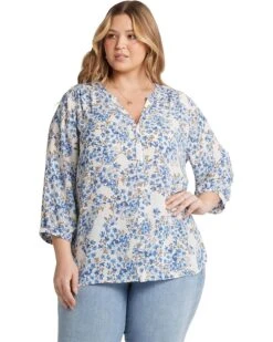 NYDJ Pintuck Blouse | Shirts & Tops