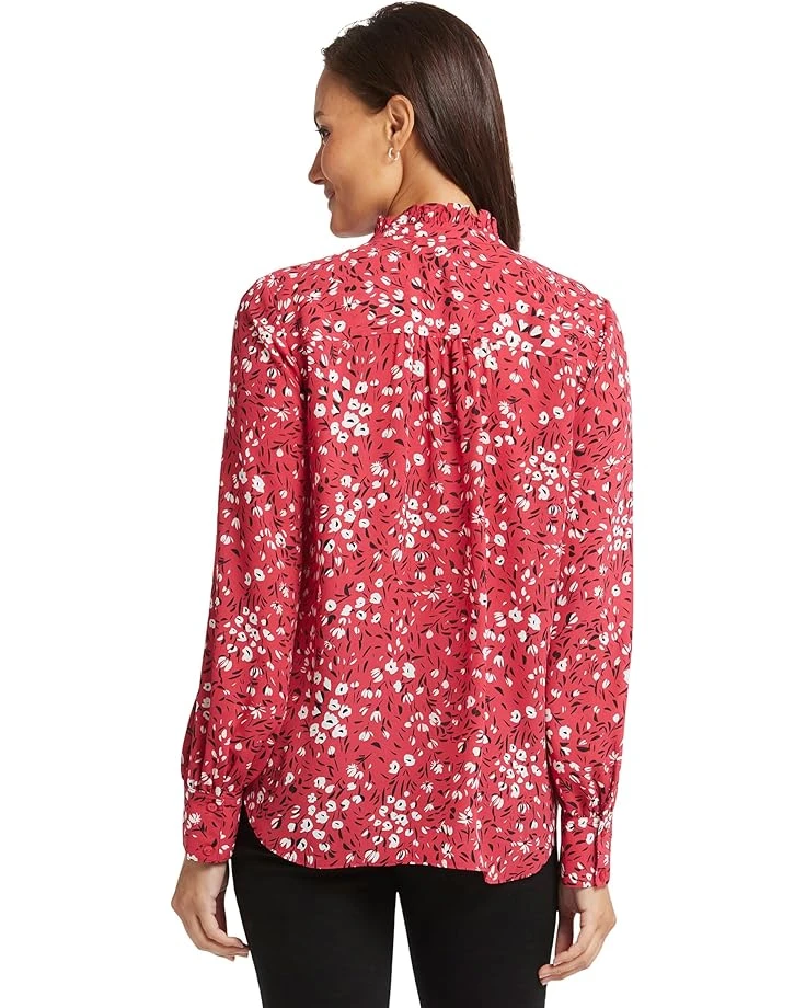 NYDJ Ruffle Neck Blouse | Shirts & Tops 4 NYDJ Ruffle Neck Blouse | Shirts & Tops - Image 2